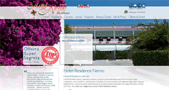 Desktop Screenshot of hotelnemo.it